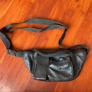 Vintage Black Fanny Pack